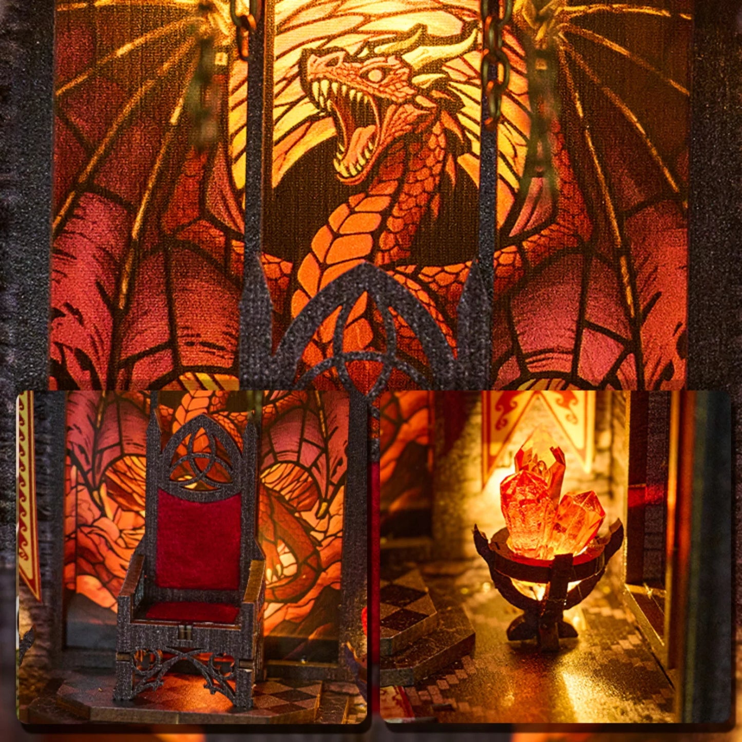 Spire of the Wyrm DIY Book Nook Kit