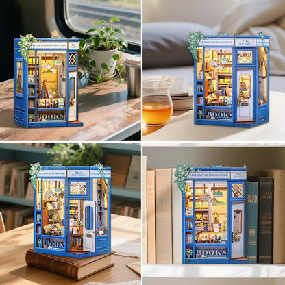 Bookstore Corner DIY Book Nook Kit - Detailed View