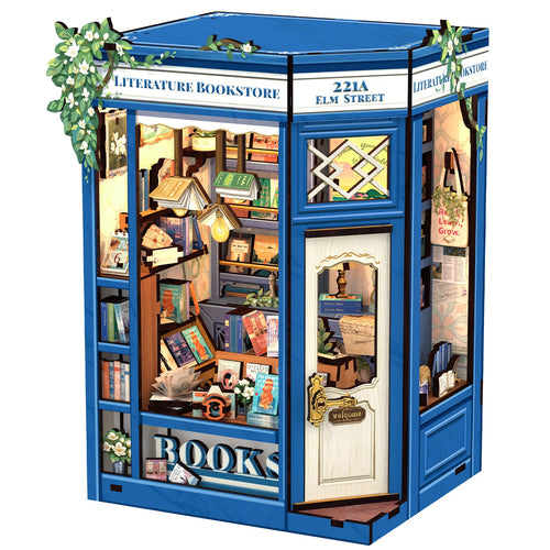 Bookstore Corner DIY Book Nook Kit - Complete DIY Kit