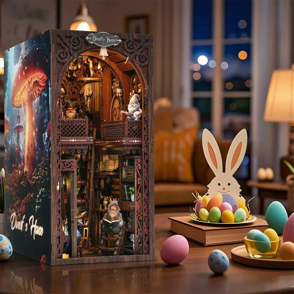Dwarf’s House DIY Book Nook Kit