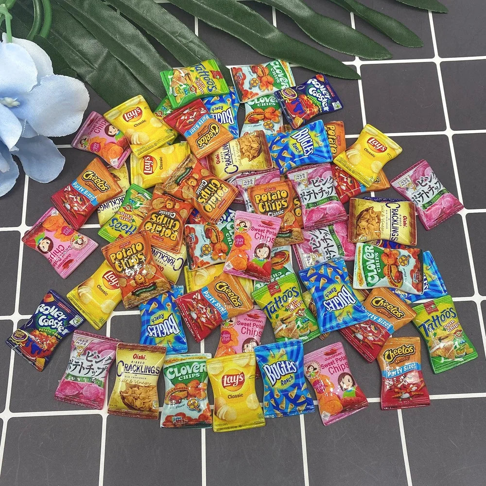Snack Chips 1:6 miniatyrtillbehör