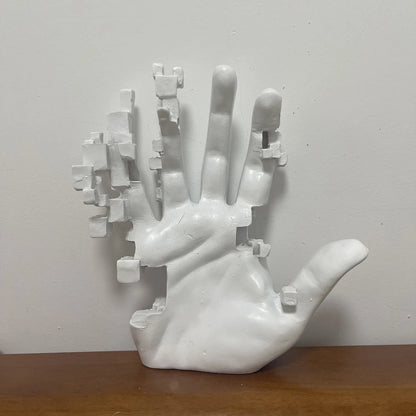 Mosaic Palm Resin Sculpture book nook kit – complete kit