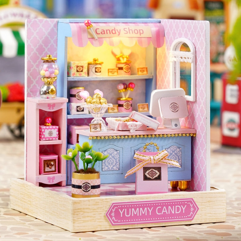 Sakura Noodles Shop DIY Dollhouse Kit