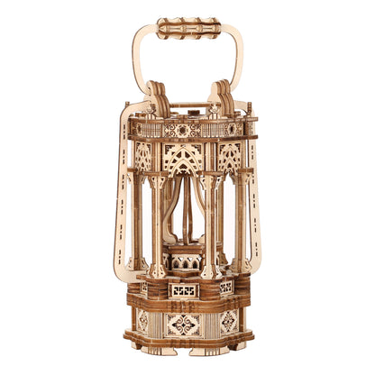 Tang Lantern , Scale Model, Model , Handcraft 3d wooden puzzle – close-up details