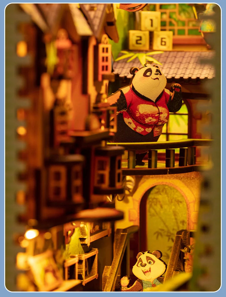 Panda Land Series DIY Book Nook Kit - View 21 of 25