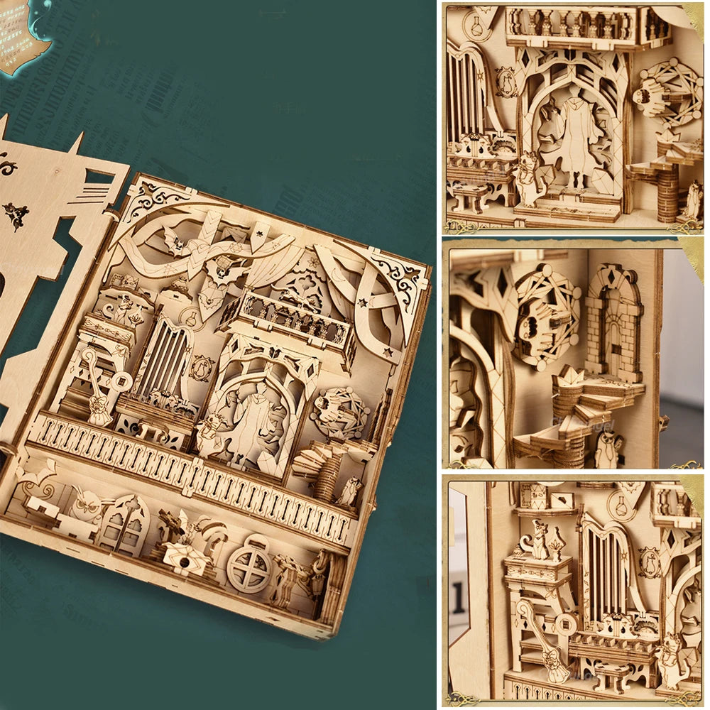 Book of Secrets Wooden 3d wooden puzzle – view 11