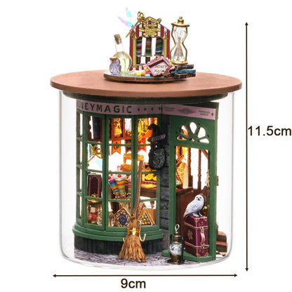 DIY Mini Casa Magic Greenhouse Garden Dollhouse Kit