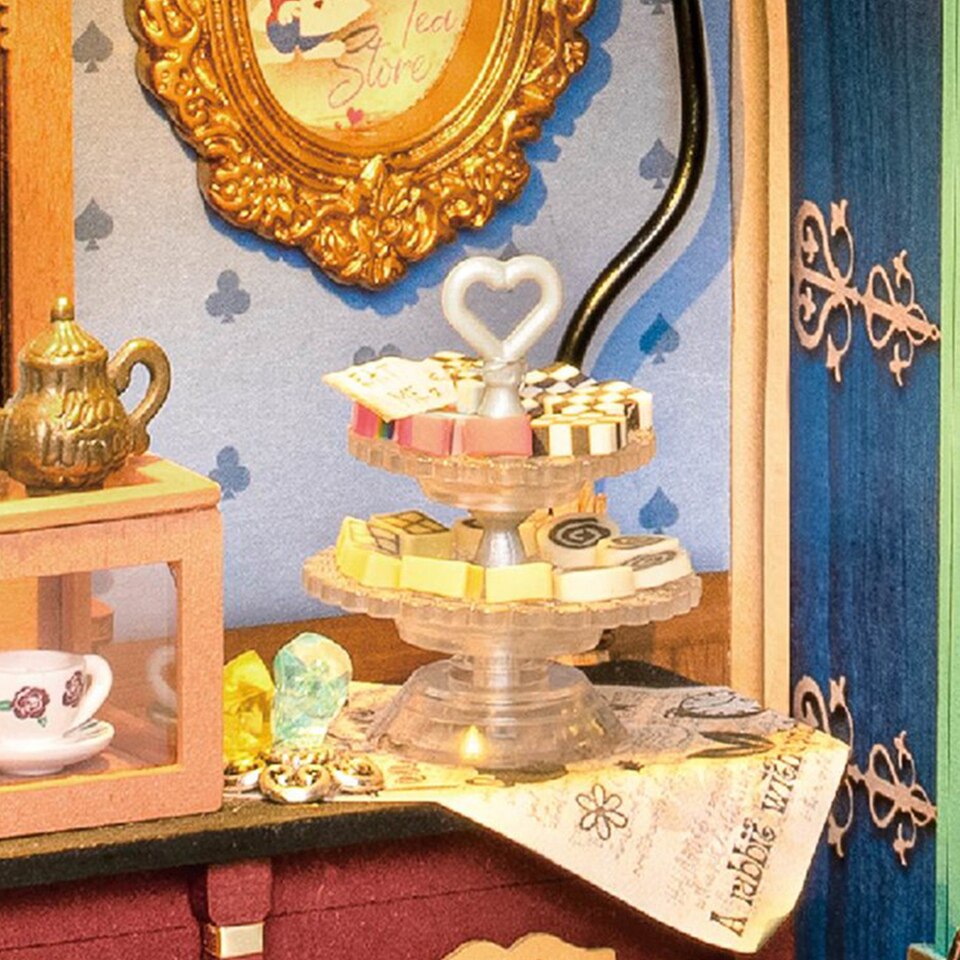 Rolife Alice's Tea Store DIY Dollhouse Kit