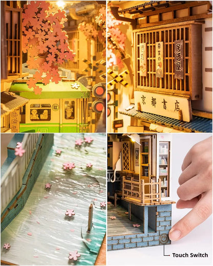 Sakura Densya DIY Book Nook Kit