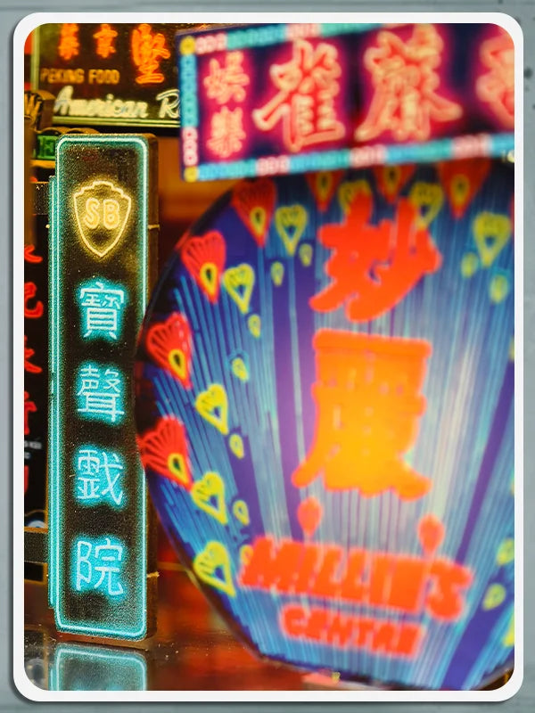 Living Room Story DIY Book Nook Kit - Assembly Components