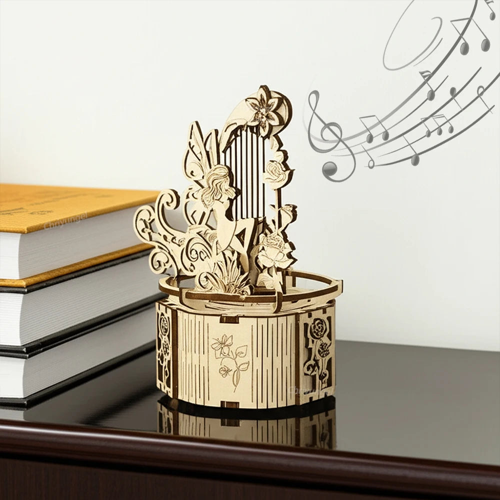 Moon Star Model Rotating 3d wooden puzzle – view 15