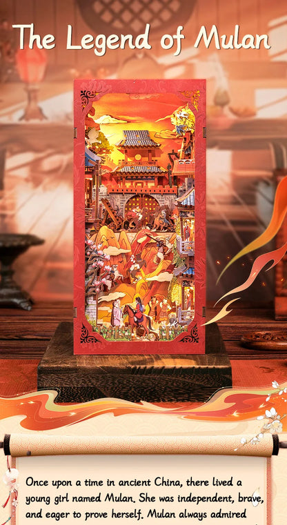 Legend of Mulan DIY Book Nook Kit