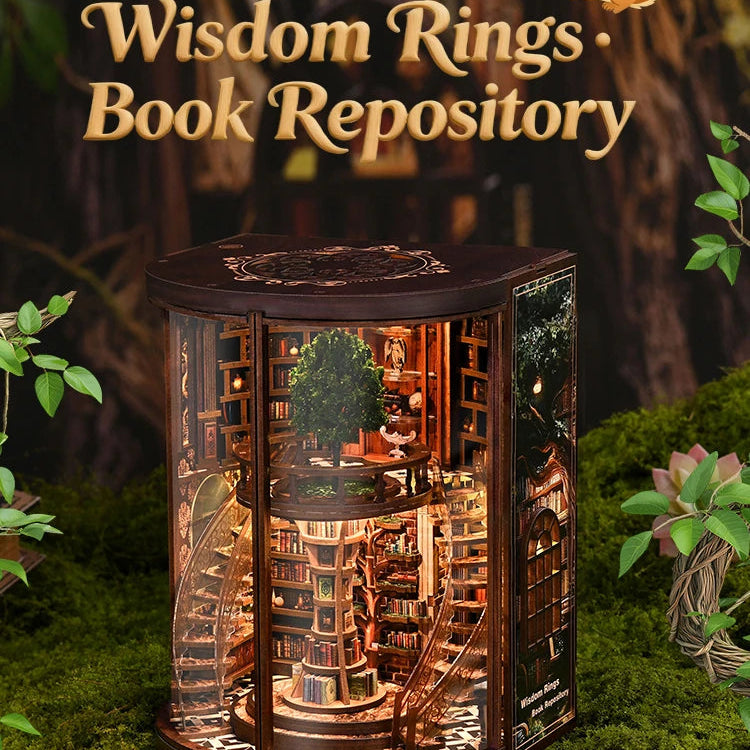 Wisdom Rings Archive DIY Book Nook Kit - Complete DIY Kit