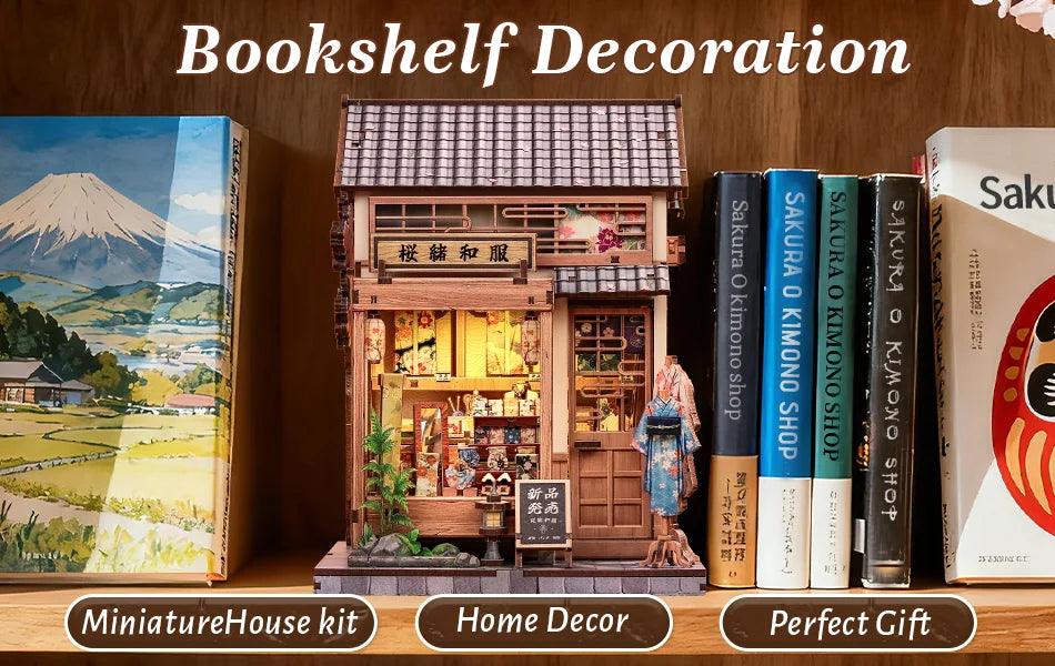 Bookshelf Insert book nook kit – view 15