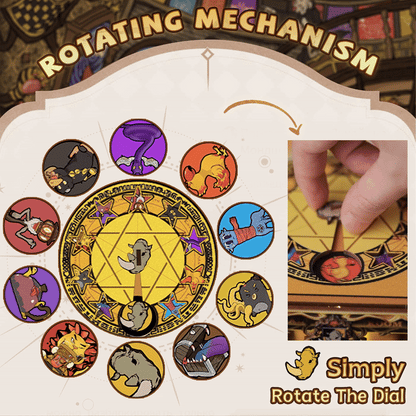 Fantastic Animals DIY Book Nook Kit - Packaging Contents