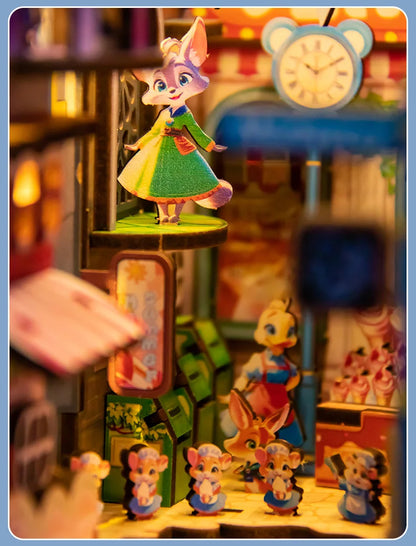 Panda Land Series DIY Book Nook Kit