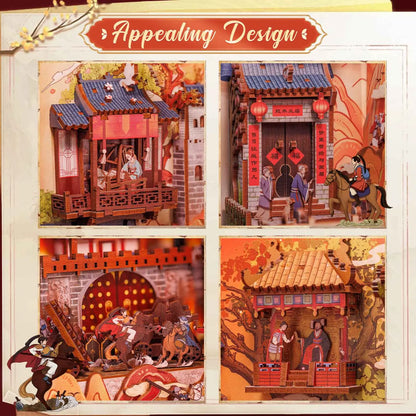 Legend of Mulan DIY Book Nook Kit