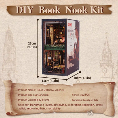 CUTEBEE Book Nook Kit Sets