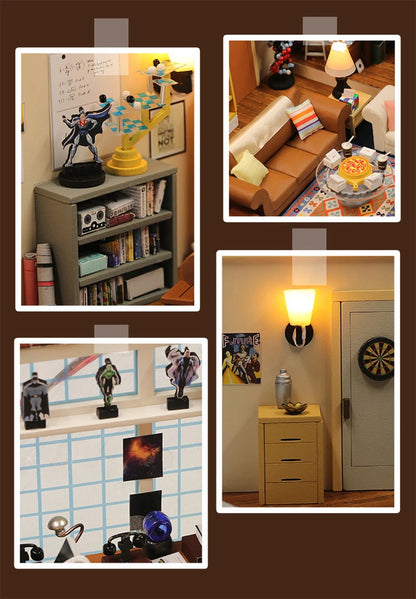 Joey's Apartment DIY Miniature House Kit