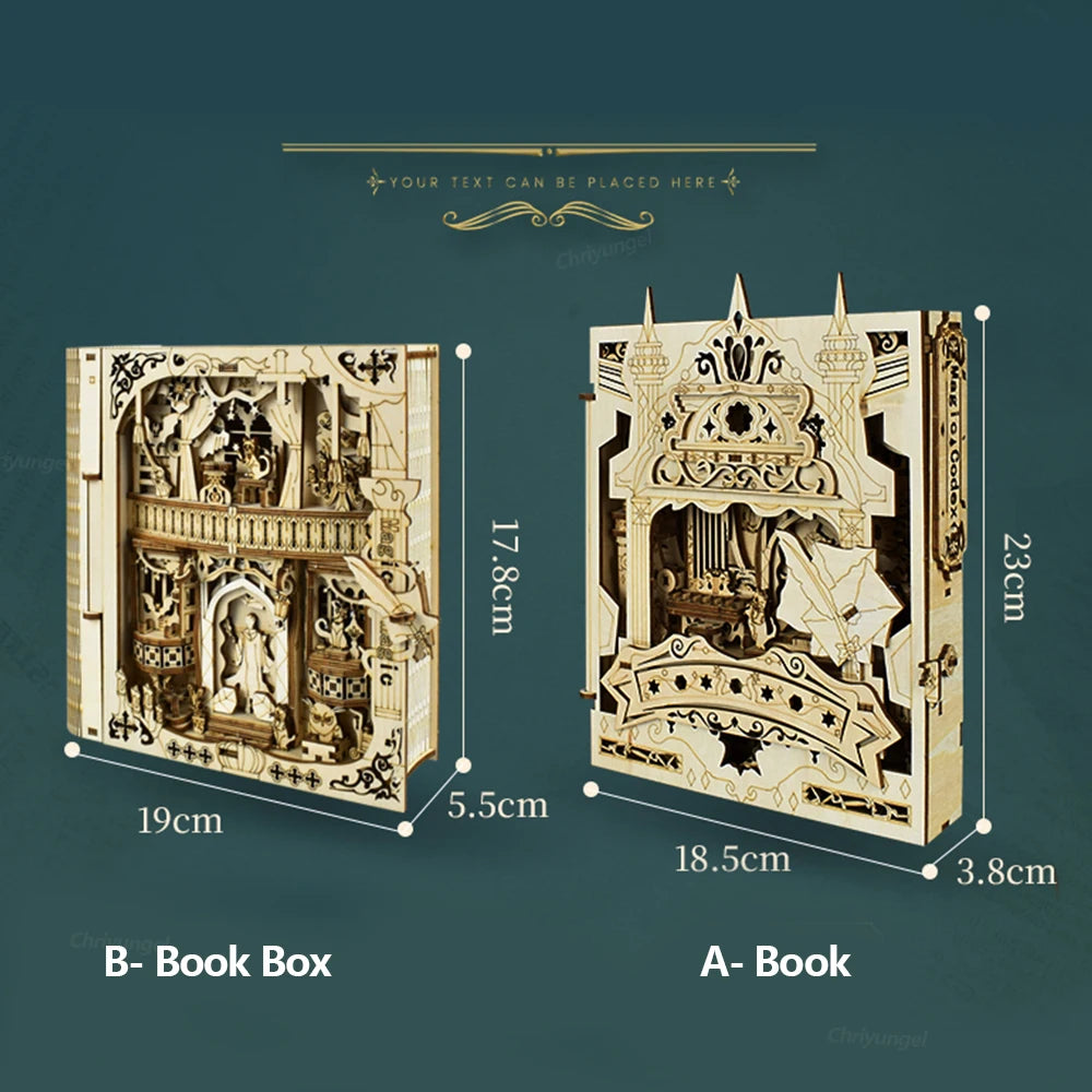 Book of Secrets Wooden 3d wooden puzzle – view 23