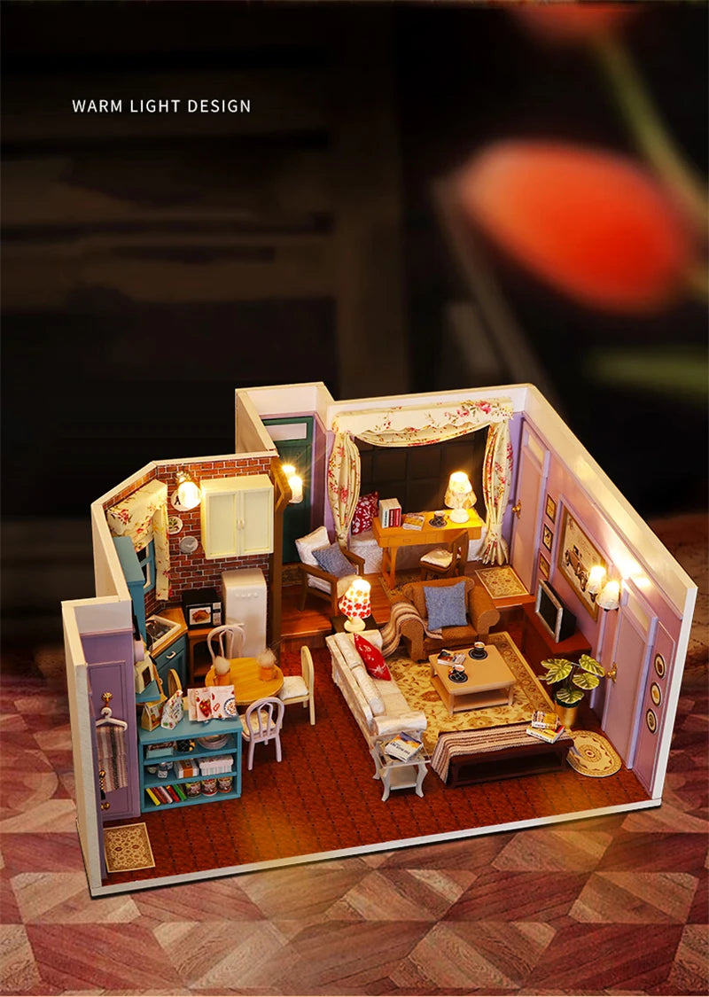 Joey s Apartment DIY Miniature House Kit - View 18 of 25