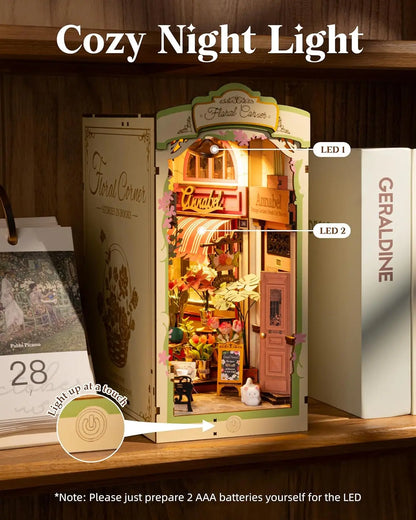 Robotime Romantic Venice Book Nook Kit