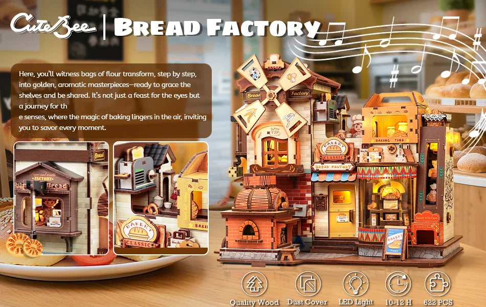 Your Own 3d wooden puzzle – detailed view