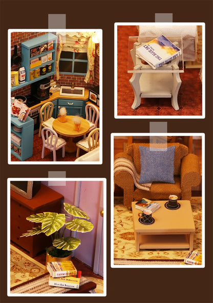 Monica s Apartment DIY Miniature House Kit - View 12 of 25