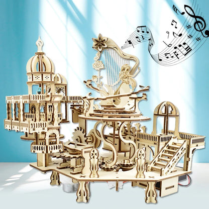 Mystery Island 3d wooden puzzle – detailed view
