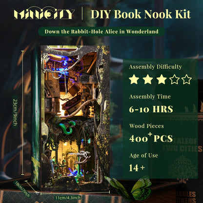 Alice in Wonderland DIY Book Nook Kit