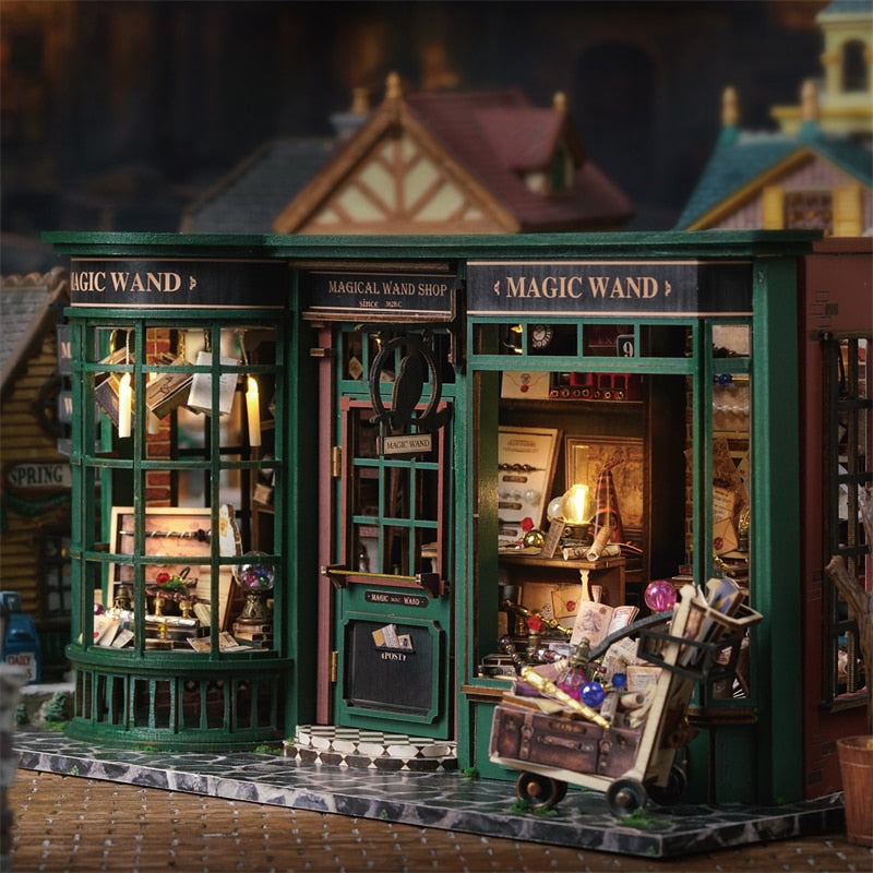 Magical Wand Shop DIY Dollhouse Kit