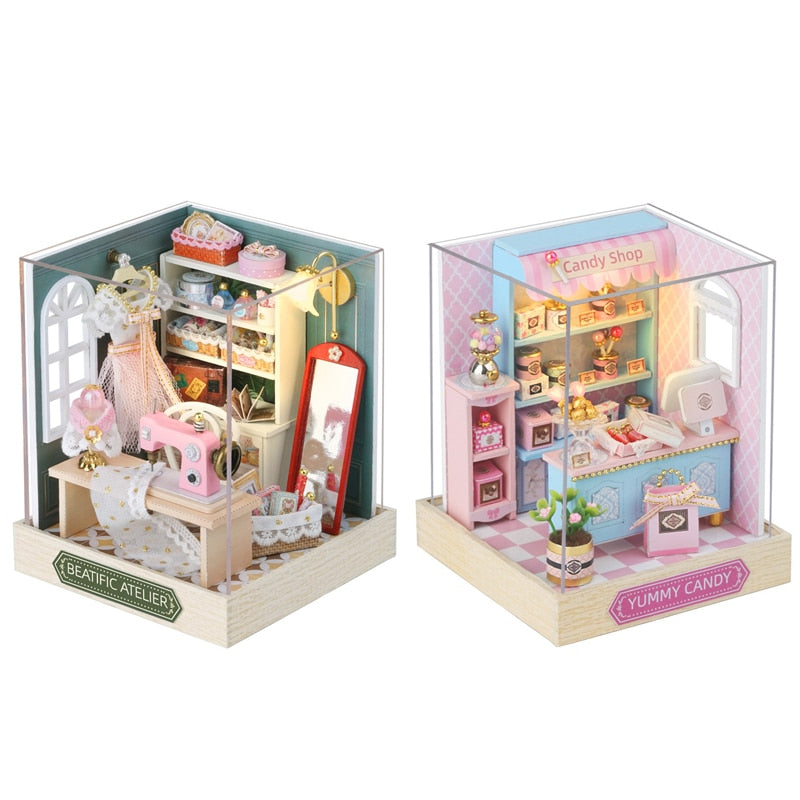 Sakura Noodles Shop DIY Dollhouse Kit