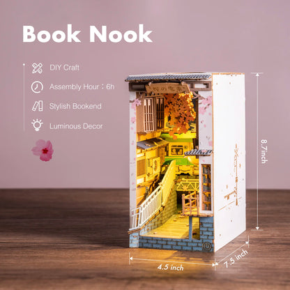 Rolife Sakura Densya TGB01 DIY Book Nook Kit