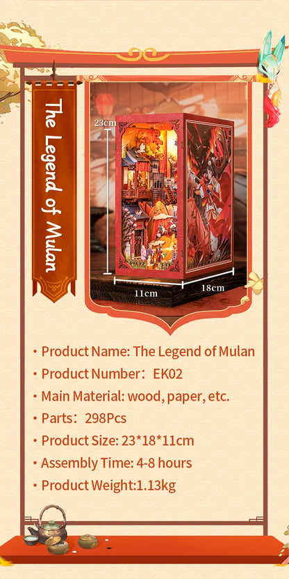 Legend of Mulan DIY Book Nook Kit
