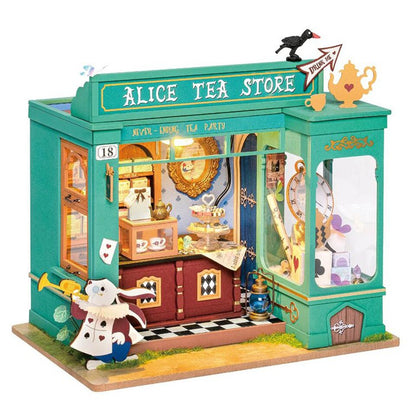 Rolife Alice's Tea Store DIY Dollhouse Kit
