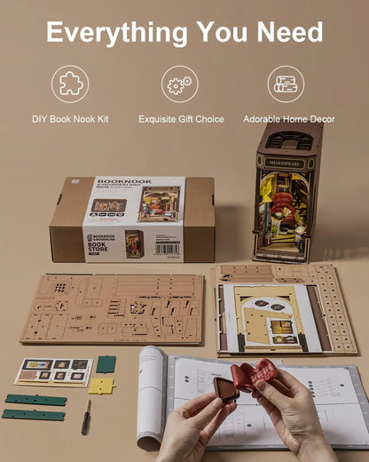 Shakespeare DIY Book Nook Kit