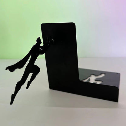 Creative Super Hero Bookshelf Figurine miniature – finished result