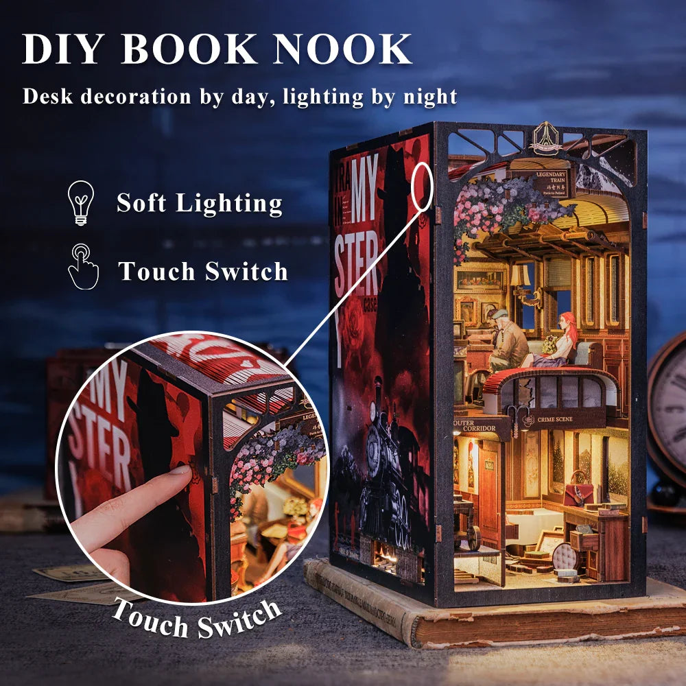 Creative book nook kit – side angle