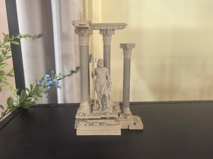 Roman Architecture Resin Statue book nook kit – lifestyle shot