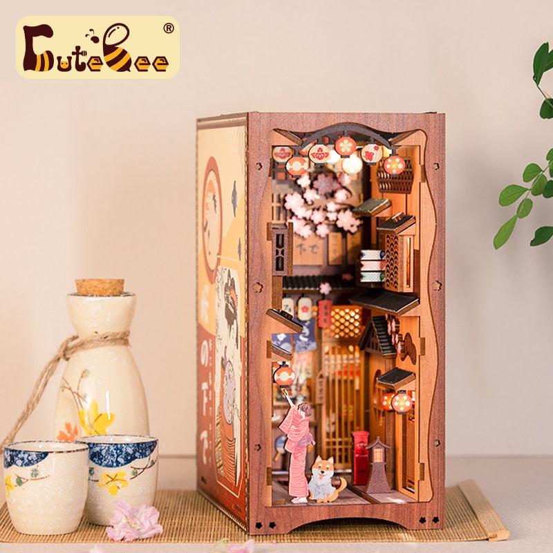 Cutebee Under the Sakura DIY Book Nook Kit