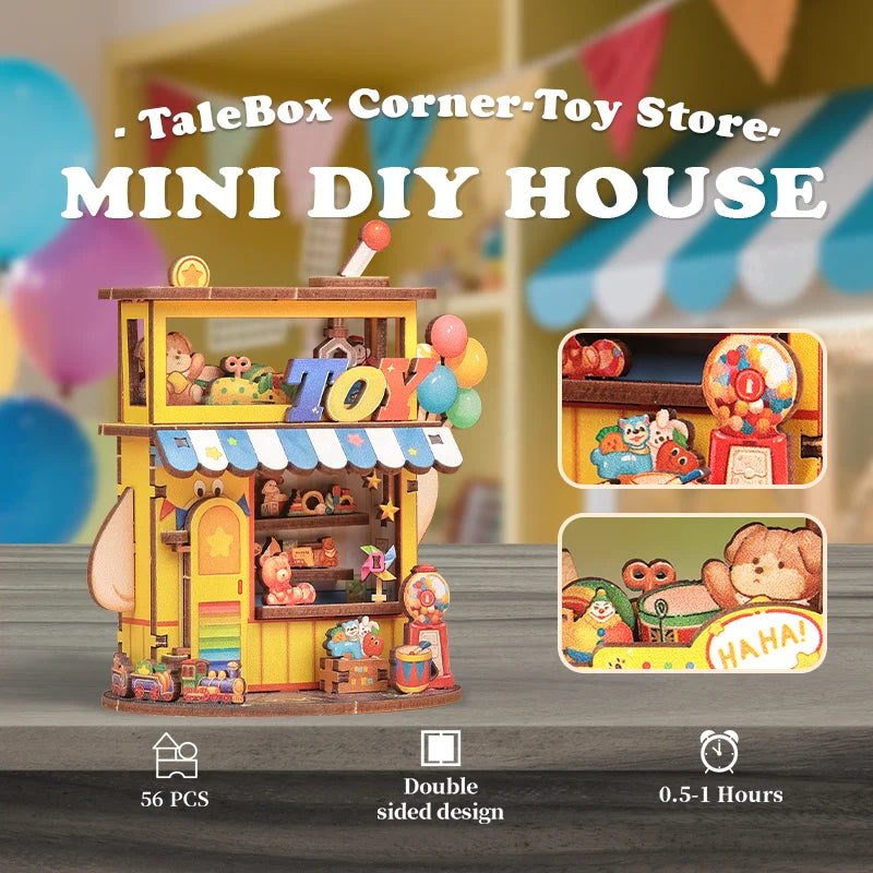 Toy Store Corner DIY Miniature House Kit - View 12 of 14