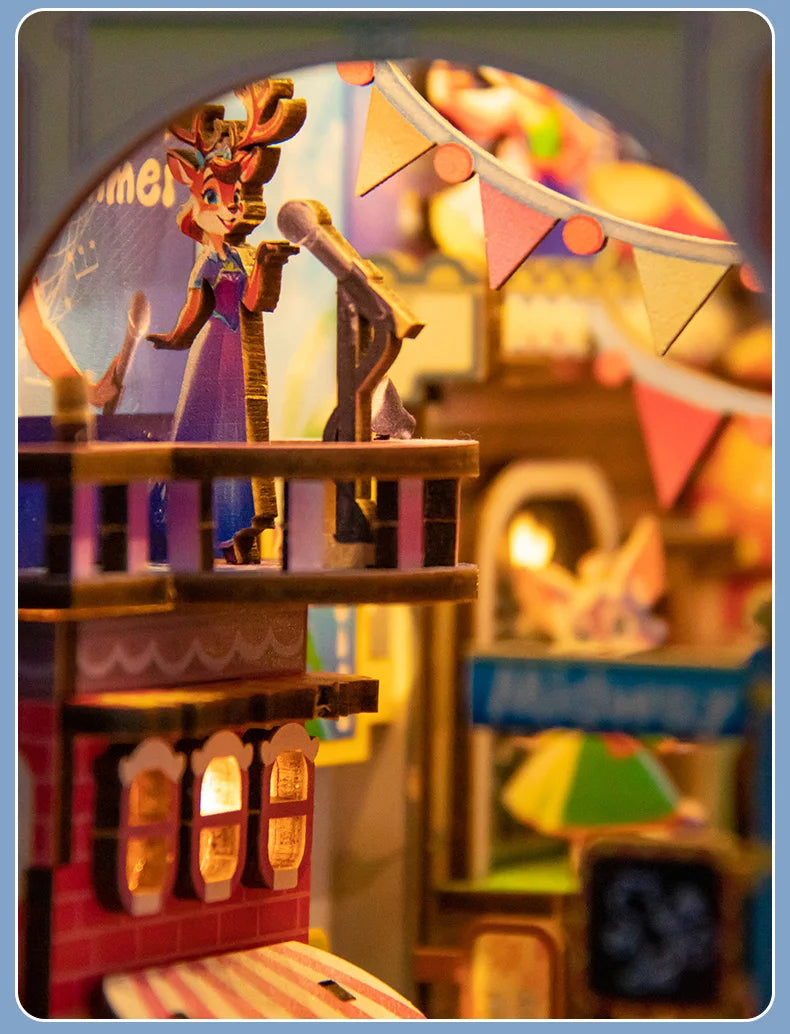 Panda Land Series DIY Book Nook Kit