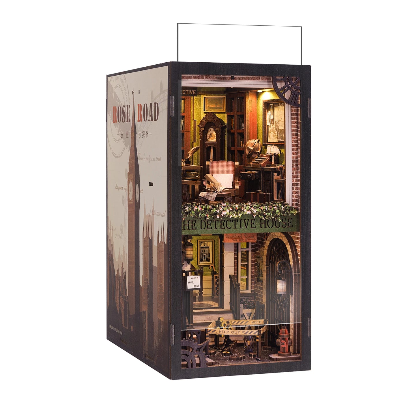 Rose Detective Agency DIY Book Nook Kit