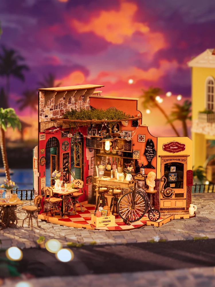 Cheers Bar DIY Miniature House Kit