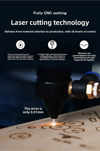 House Royal Castle Taj Mahal 3d wooden puzzle – view 16