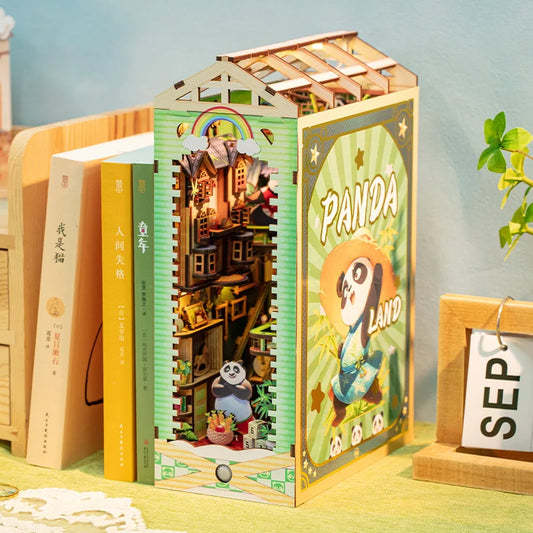 Panda Land Series DIY Book Nook Kit - Complete DIY Kit