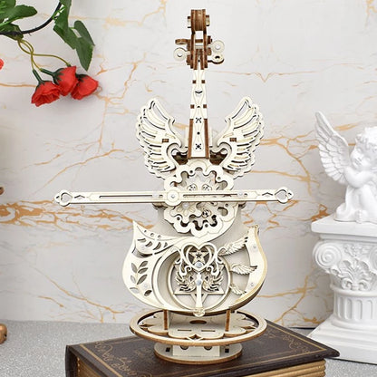 Wooden Cello Model Violin Building 3d wooden puzzle – view 43