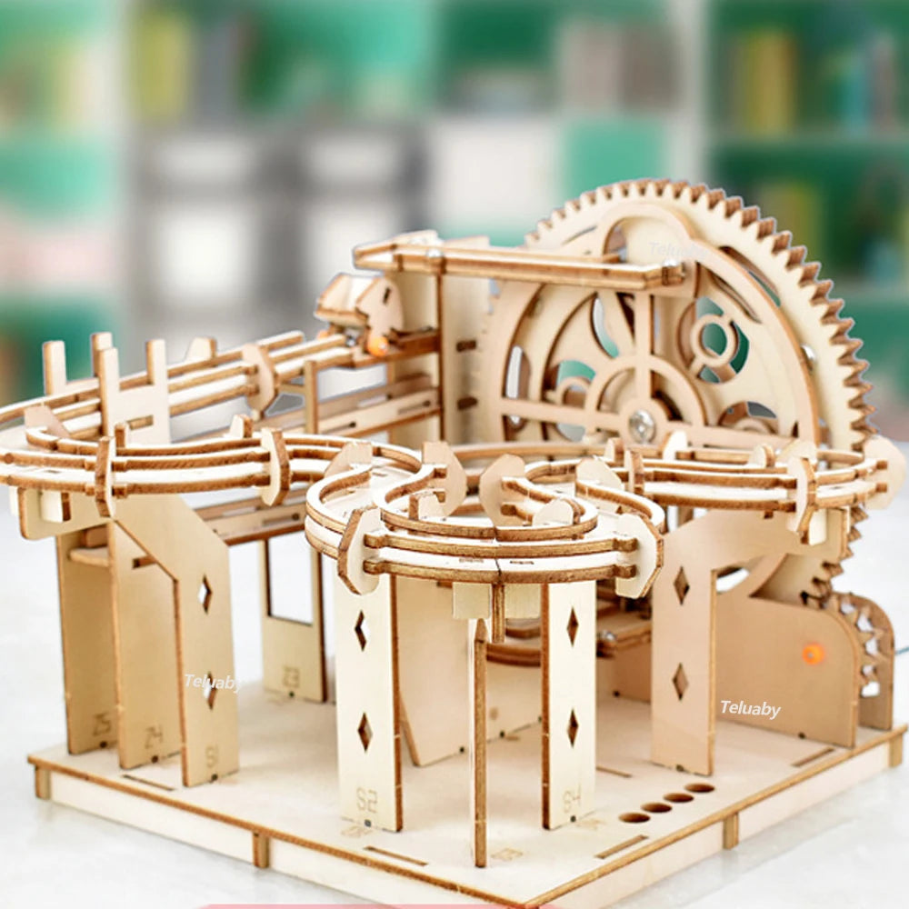 Marble Runs Mechanical Puzzles Self 3d wooden puzzle – view 23