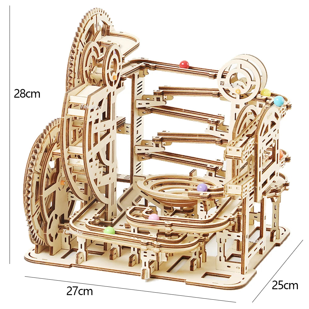 Marble Runs Mechanical Puzzles Self 3d wooden puzzle – view 11