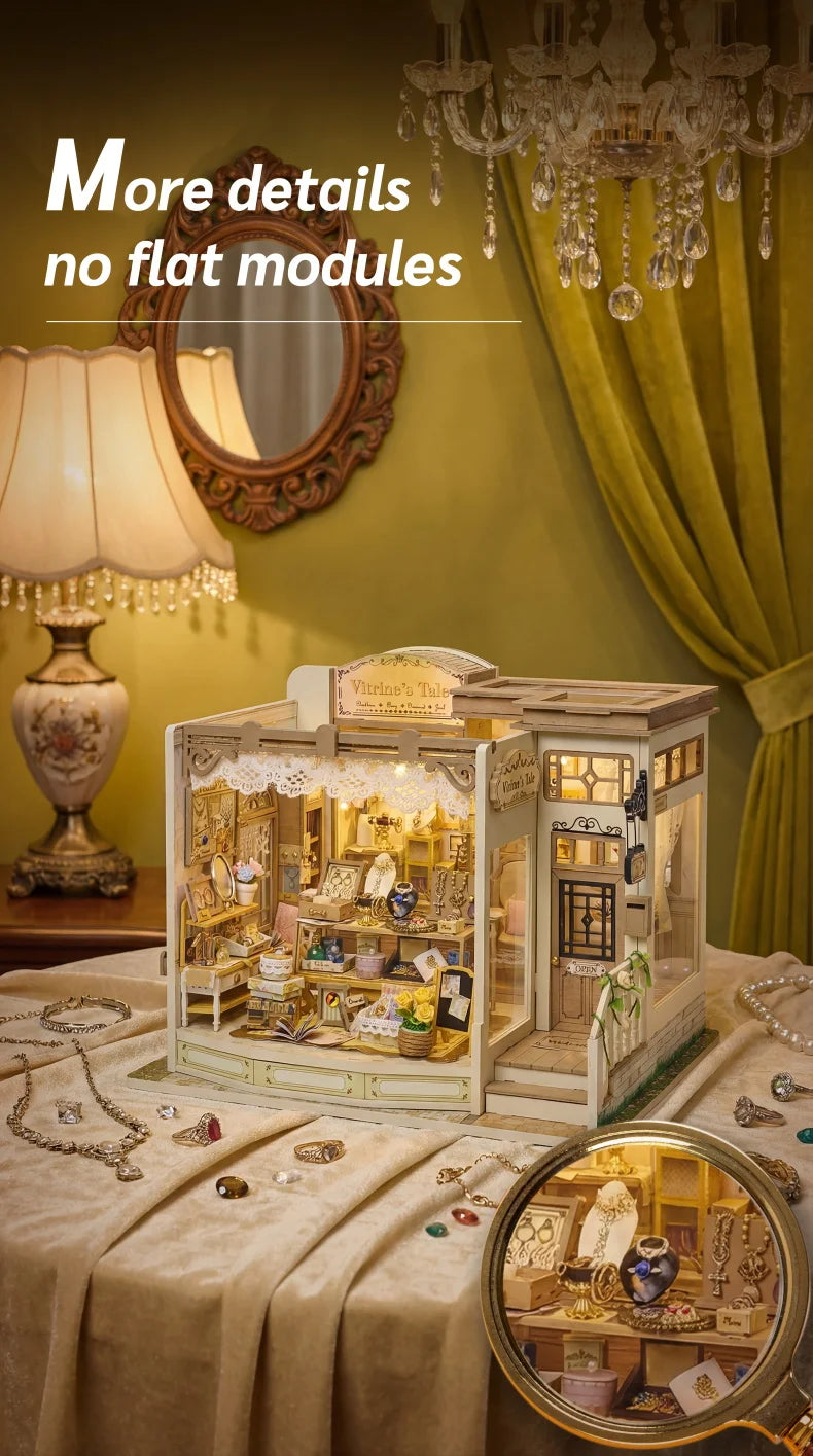 Jewelry Store DIY Miniature House Kit - View 11 of 20